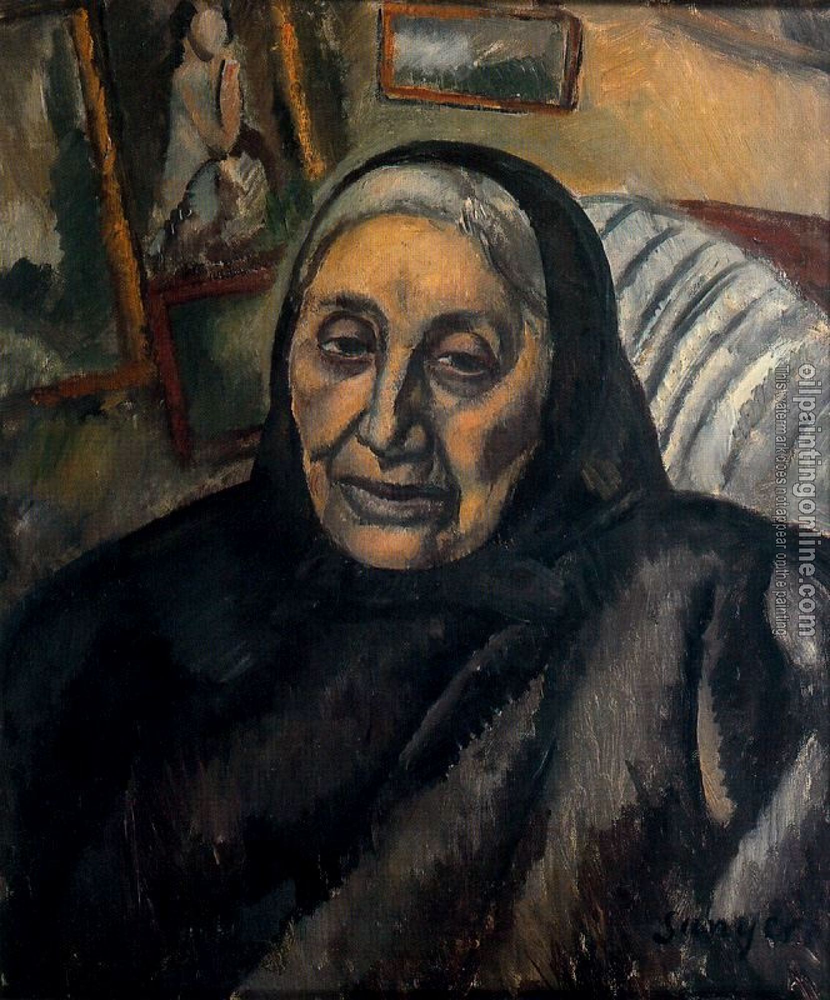 Joaquim Sunyer de Miro - Dona Engracieta